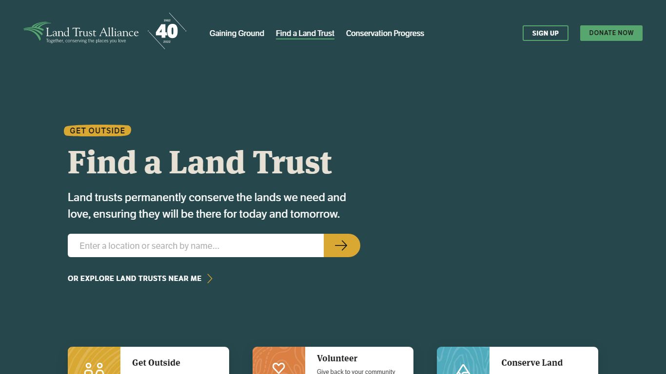 Find a Land Trust - Land Trust Alliance